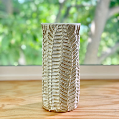 Fern Vase (White)