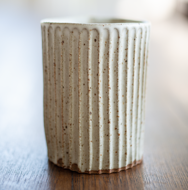 PRE-ORDER Tumbler speckle white