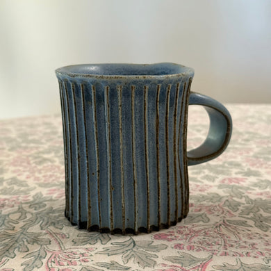 Column Mug - dark blue