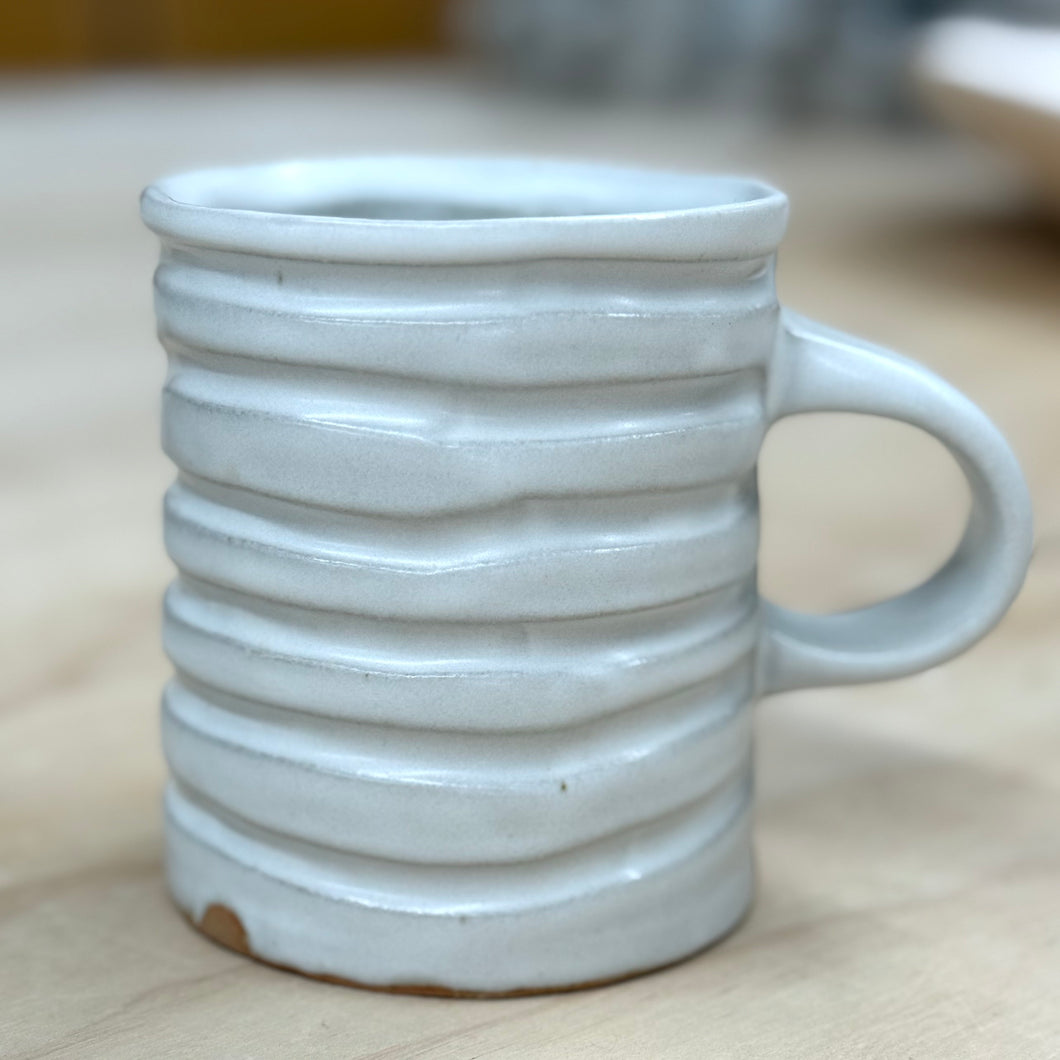 Ring Mug matte white
