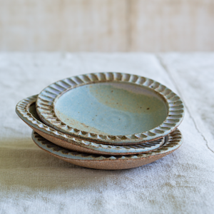 Mini Fluted Plate (lavender)