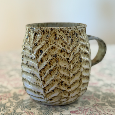 xl mug - chololate lavander