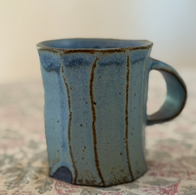 Facet Mug - dark blue