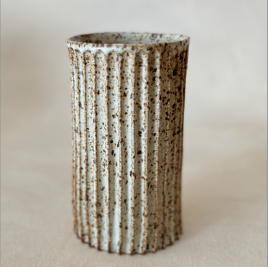 Tumbler Tall (Spotty White)