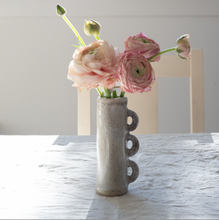   Load image into Gallery viewer, Skinny Porcelain Bud Vase #2 (Shino)