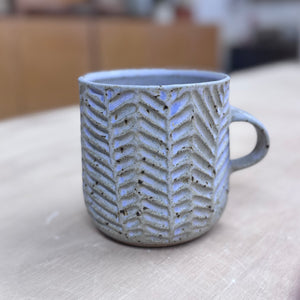 soup mug lavender fern