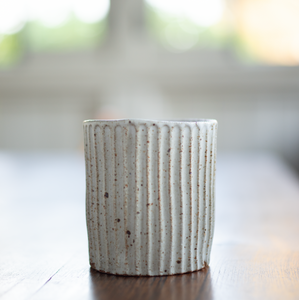 Column Tumbler - Speckle White